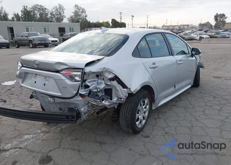 2025 Toyota Corolla Le z USA, uszkodzony, nr VIN 5YFB4MDE9SP344381